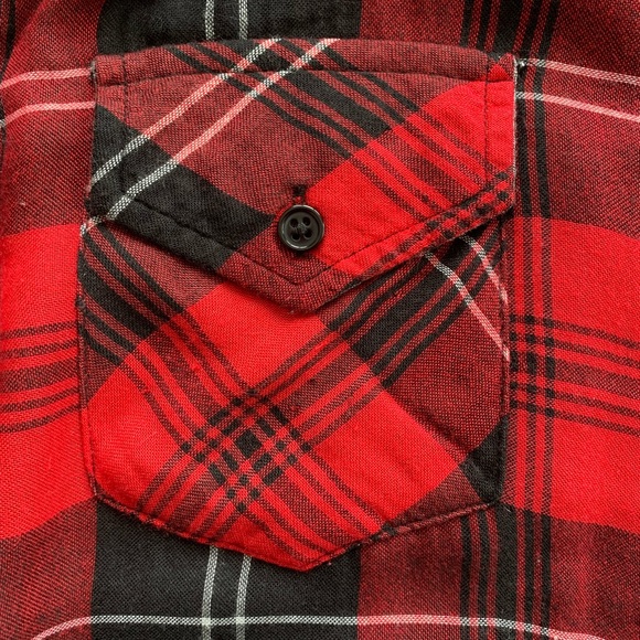 Rails Kendra Red/Black/White Plaid Button Down | Medium - Picture 4 of 5
